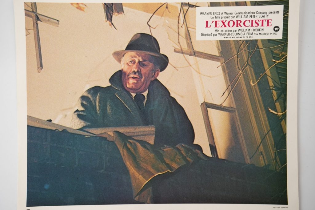 PHOTO Cinéma LOBBY CARDS L'EXORSISTE 24X30cm 1970