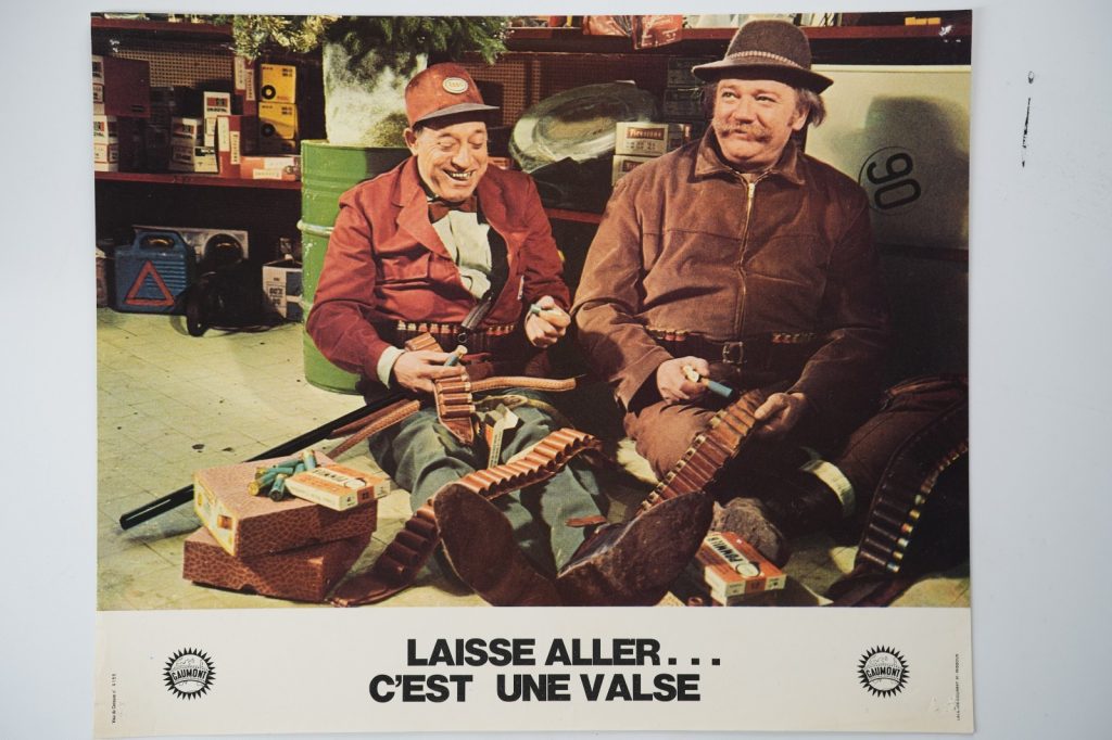 PHOTO Cinéma LOBBY CARDS LAISSE ALLER C'EST UNE VALSE 22X26cm 1970 Paul Préboist