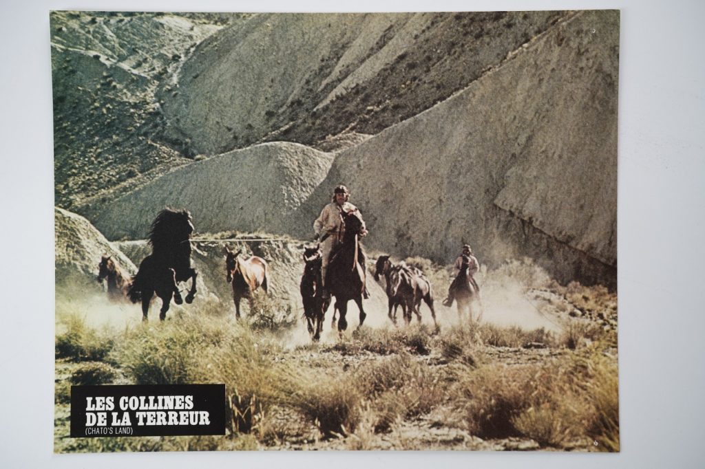 PHOTO Cinéma LOBBY CARDS Les Collines de la terreur (Chato's Land) 22X28cm 1970