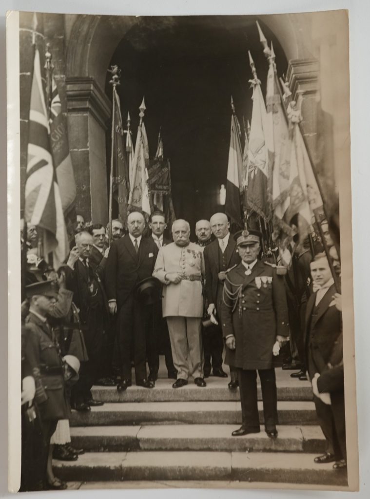 PHOTO Argentique	France	cérémonie de mémoire militaire	13X18cm	1930