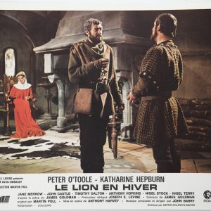 PHOTO Cinéma LOBBY CARDS Le Lion en hiver (The Lion in Winter) 24X30cm 1970