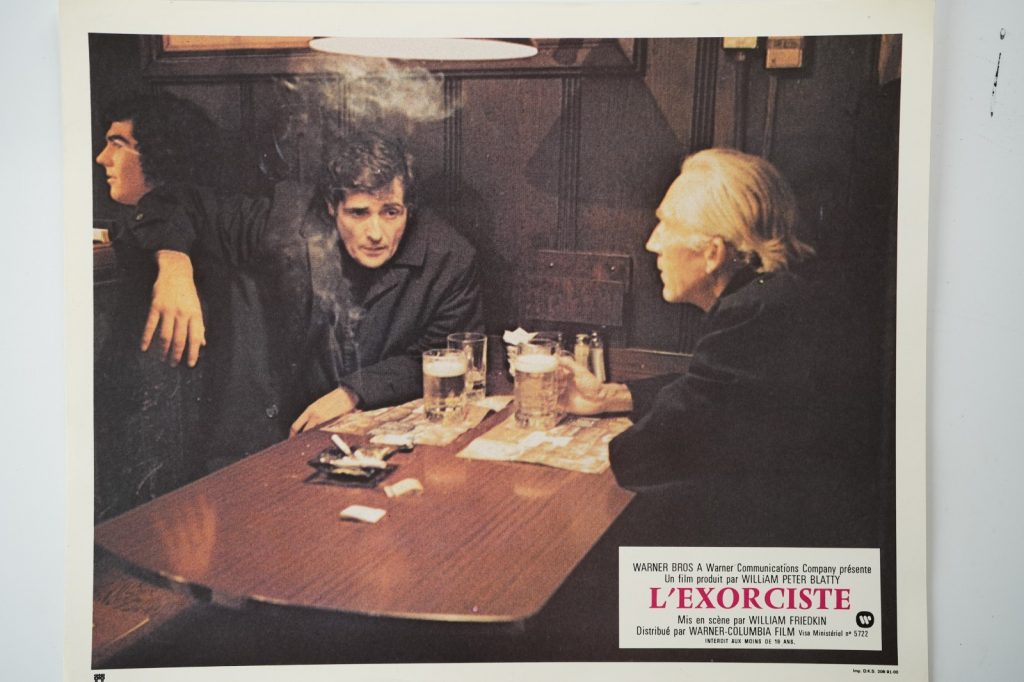 PHOTO Cinéma LOBBY CARDS L'EXORSISTE 24X30cm 1970