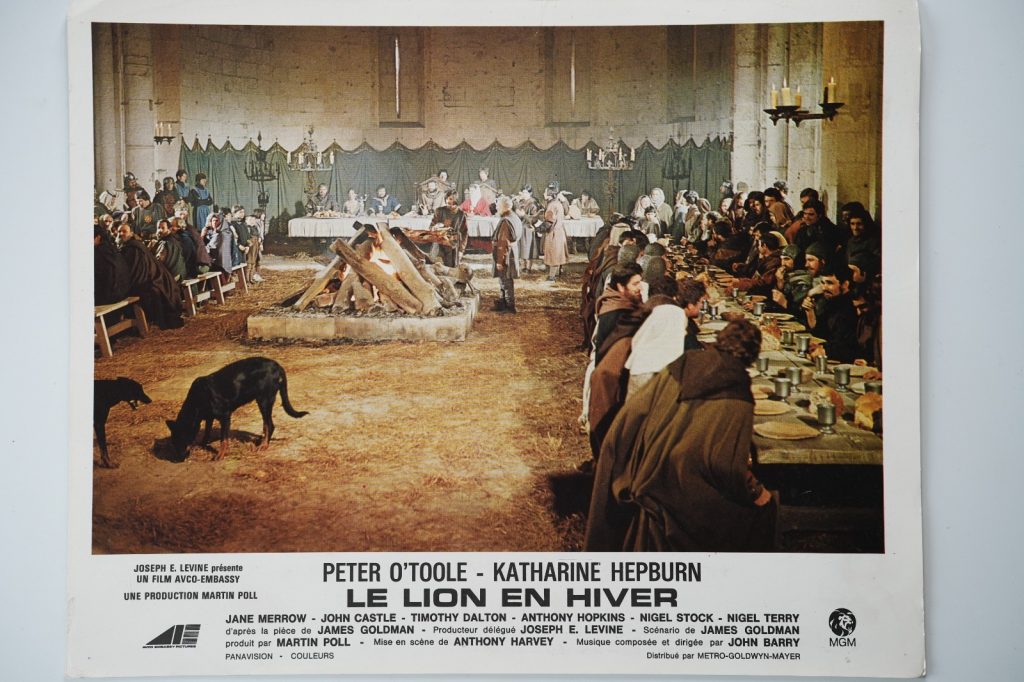 PHOTO Cinéma LOBBY CARDS Le Lion en hiver (The Lion in Winter) 24X30cm 1970