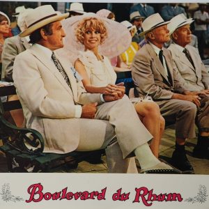 PHOTO Cinéma LOBBY CARDS BOULEVARD DU RHUM	23X28cm	1970 VENTURA BARDOT