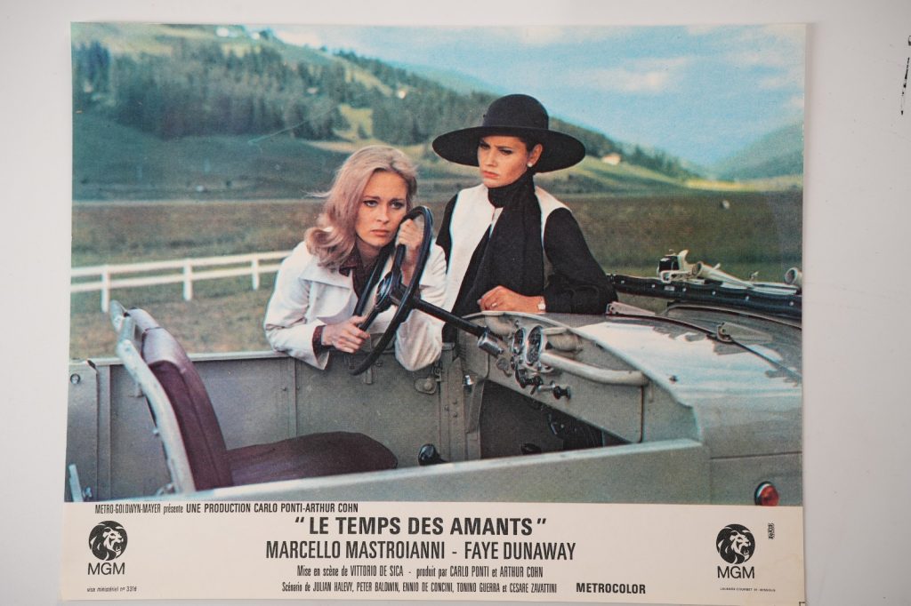 PHOTO Cinéma LOBBY CARDS Le temps des amants	23X28cm	1960 Faye Dunaway