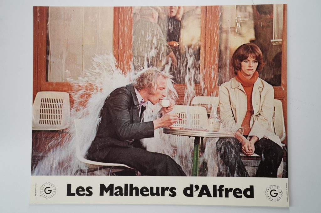 PHOTO Cinéma LOBBY CARDS Les malheurs d'Alfred 21X28cm 1970 Pierre Richard
