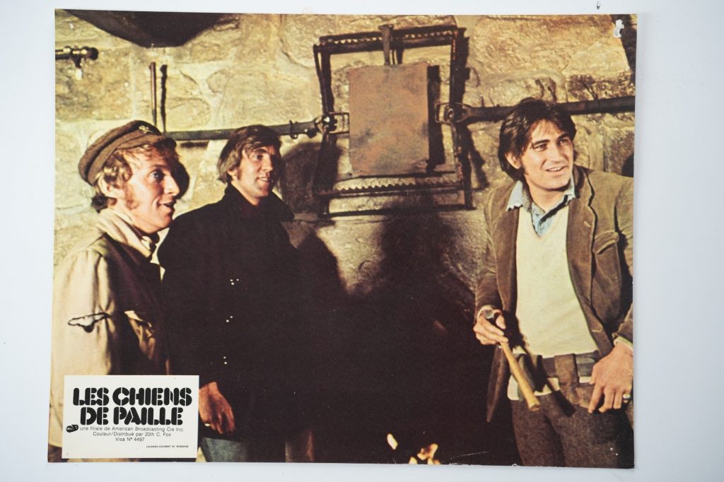 PHOTO Cinéma LOBBY CARDS LES CHIENS DE PAILLE 22X28cm 1970