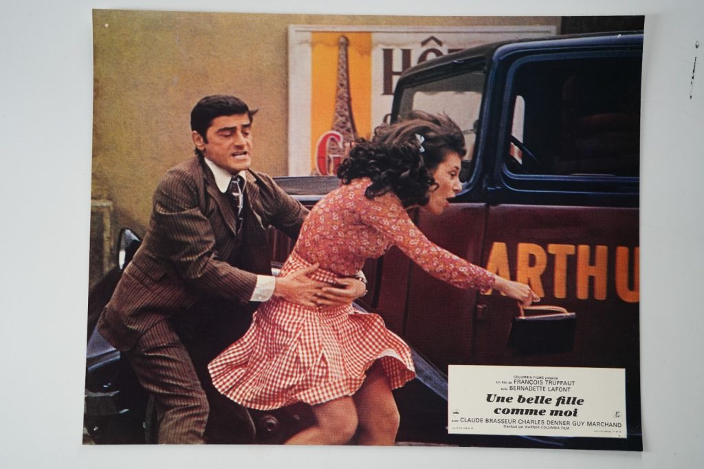 PHOTO Cinéma LOBBY CARDS une belle fille comme moi 22X28cm 1970