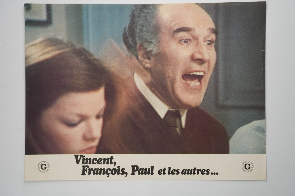 PHOTO Cinéma LOBBY CARDS Vincent, François, Paul et les autres 22X30cm 1970