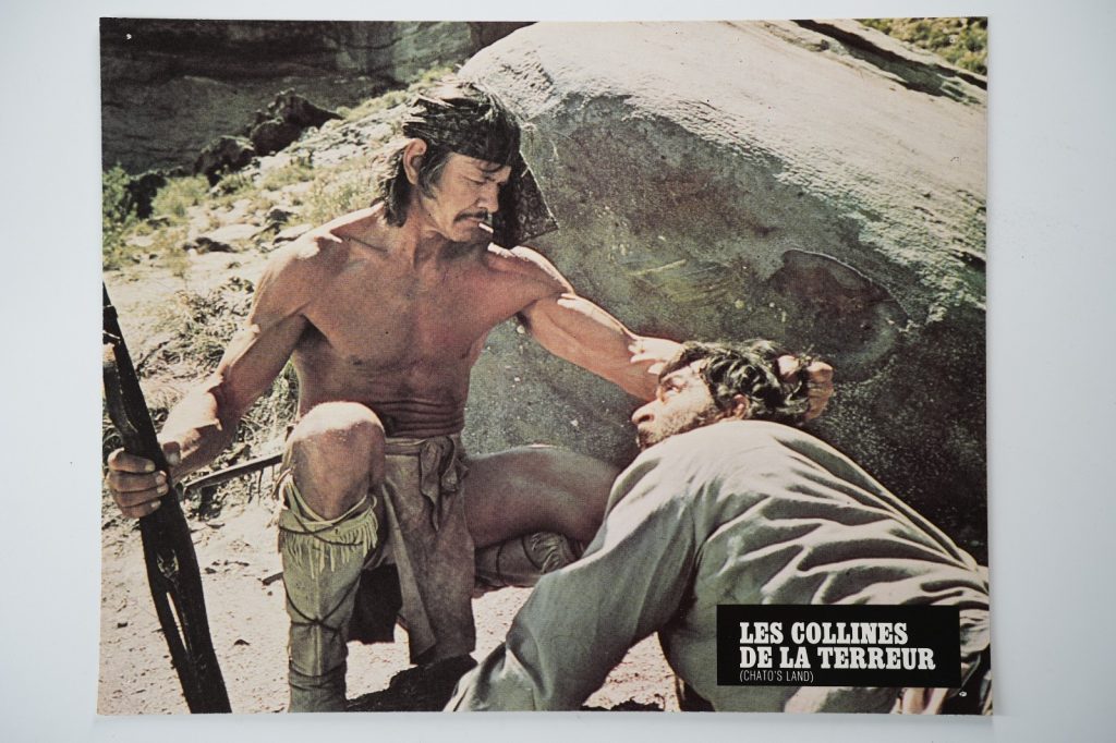 PHOTO Cinéma LOBBY CARDS Les Collines de la terreur (Chato's Land) 22X28cm 1970