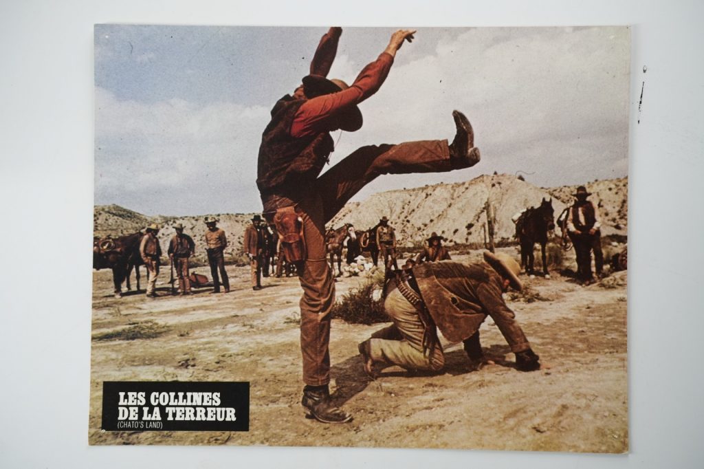 PHOTO Cinéma LOBBY CARDS Les Collines de la terreur (Chato's Land) 22X28cm 1970