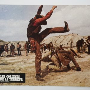 PHOTO Cinéma LOBBY CARDS Les Collines de la terreur (Chato's Land) 22X28cm 1970