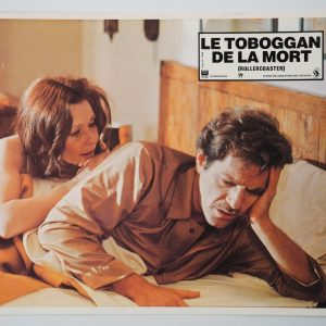 PHOTO Cinéma LOBBY CARDS LE TOBOGGAN DE LA MORT (ROLLERCOASTER) 1970 22X29cm