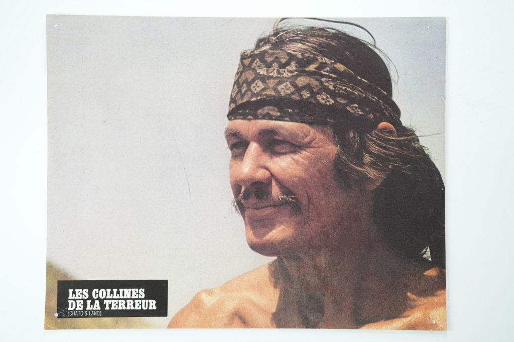 PHOTO Cinéma LOBBY CARDS Les Collines de la terreur (Chato's Land) 22X28cm 1970