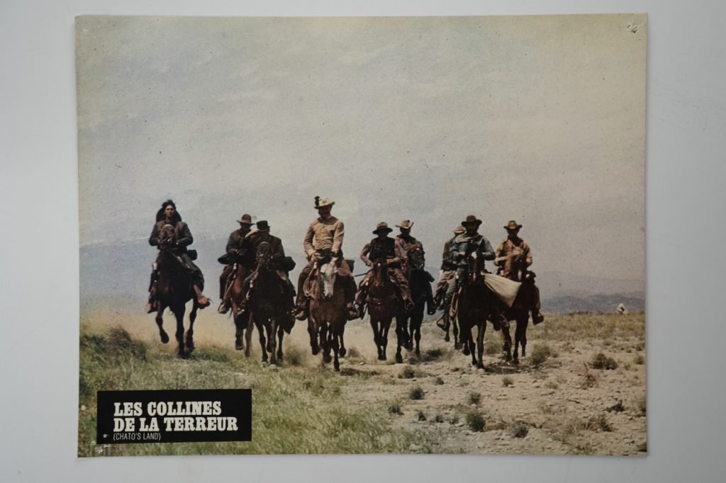 PHOTO Cinéma LOBBY CARDS Les Collines de la terreur (Chato's Land) 22X28cm 1970