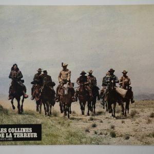 PHOTO Cinéma LOBBY CARDS Les Collines de la terreur (Chato's Land) 22X28cm 1970