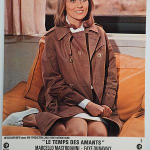 PHOTO Cinéma LOBBY CARDS Le temps des amants	23X28cm	1960 Faye Dunaway