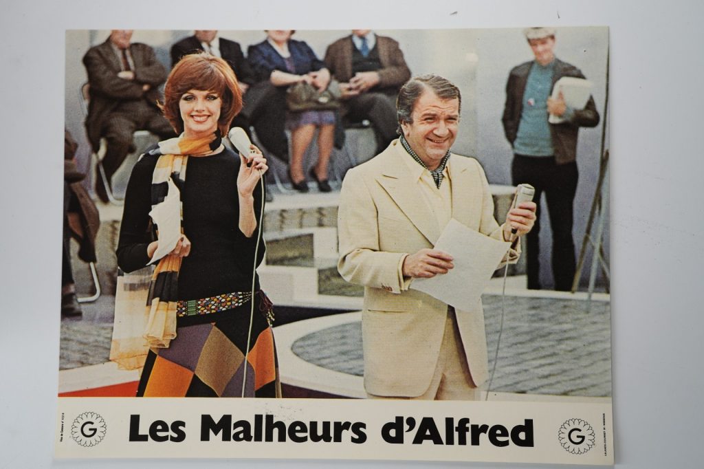PHOTO Cinéma LOBBY CARDS Les malheurs d'Alfred	21X28cm 1970 Duperey Mondy