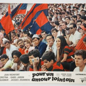 PHOTO Cinéma LOBBY CARDS Pour un amour lointain	21X27cm	1970 Jean Rochefort