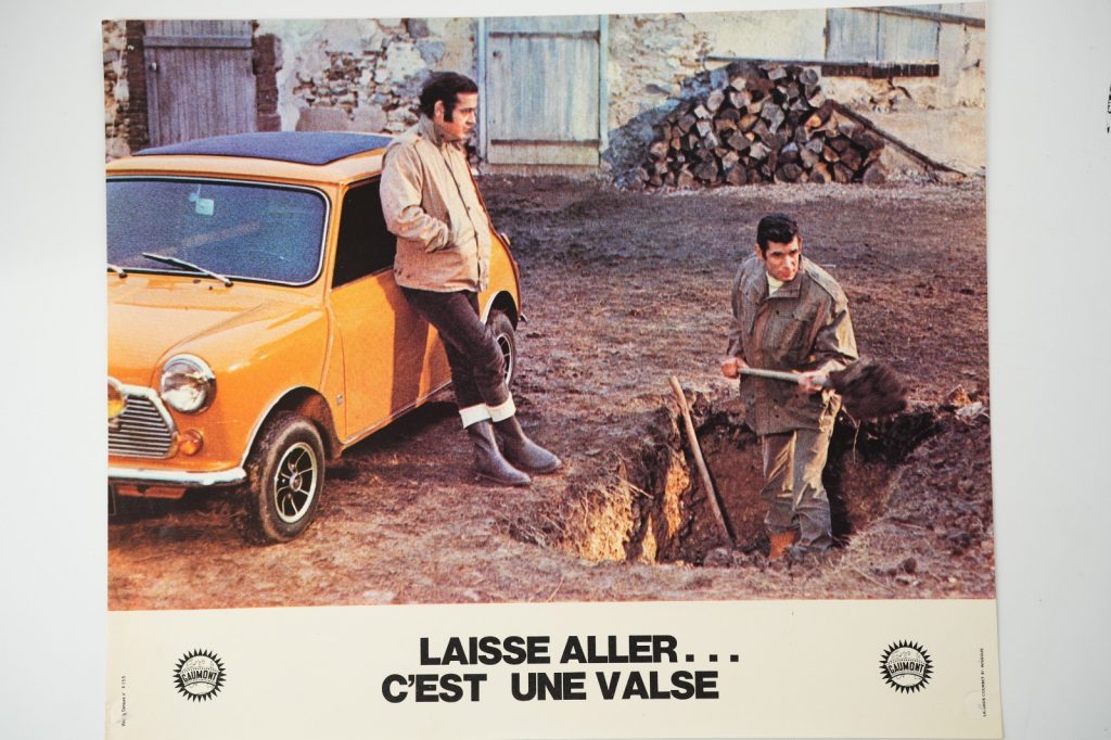 PHOTO Cinéma LOBBY CARDS LAISSE ALLER C'EST UNE VALSE 22X26cm 1970 Mireille Darc