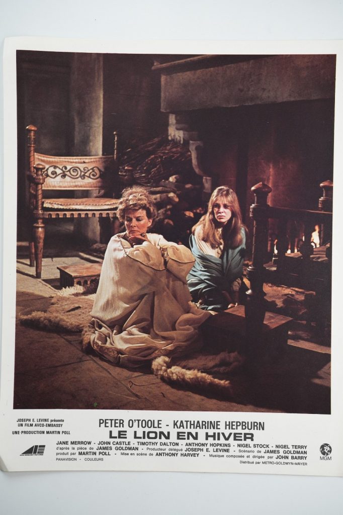 PHOTO Cinéma LOBBY CARDS Le Lion en hiver (The Lion in Winter) 24X30cm 1970