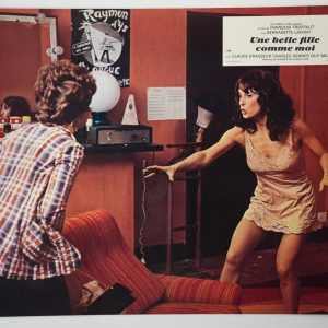 PHOTO Cinéma LOBBY CARDS une belle fille comme moi	22X28cm	1970