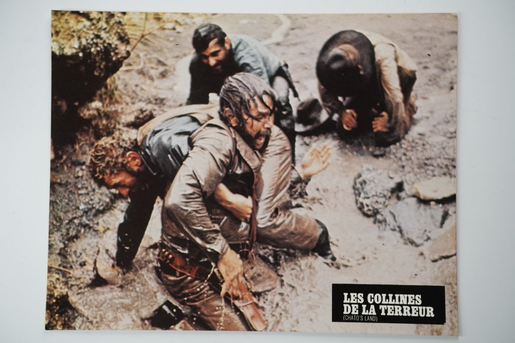 PHOTO Cinéma LOBBY CARDS Les Collines de la terreur (Chato's Land) 22X28cm 1970