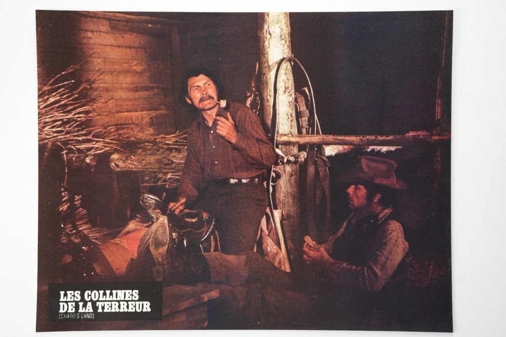 PHOTO Cinéma LOBBY CARDS Les Collines de la terreur (Chato's Land) 22X28cm 1970