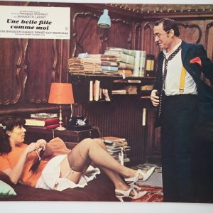 PHOTO Cinéma LOBBY CARDS une belle fille comme moi	22X28cm	1970