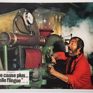 PHOTO Cinéma LOBBY CARDS ELLE CAUSE PLUS... ELLE FLINGUE	22X28cm	1970 GIRARDOT