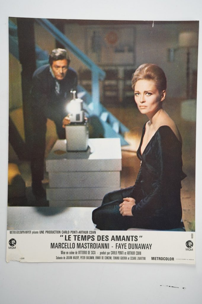 PHOTO Cinéma LOBBY CARDS Le temps des amants	23X28cm	1960 Faye Dunaway