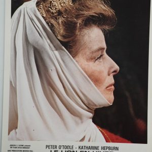 PHOTO Cinéma LOBBY CARDS Le Lion en hiver (The Lion in Winter) 24X30cm 1970