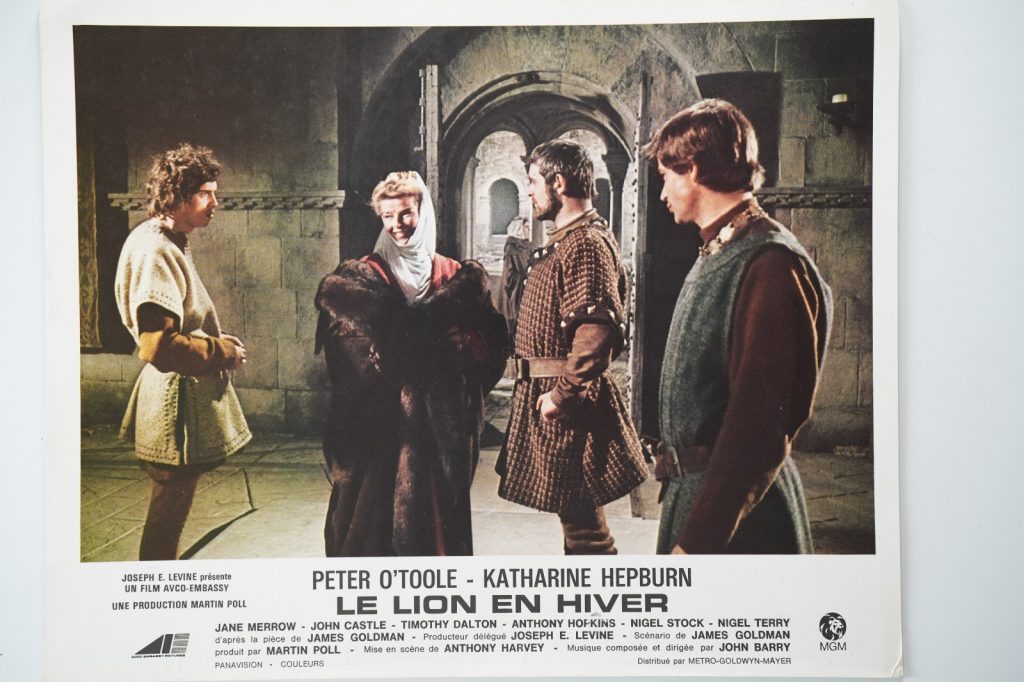 PHOTO Cinéma LOBBY CARDS Le Lion en hiver (The Lion in Winter) 24X30cm 1970