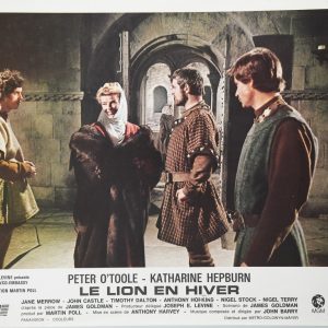 PHOTO Cinéma LOBBY CARDS Le Lion en hiver (The Lion in Winter) 24X30cm 1970