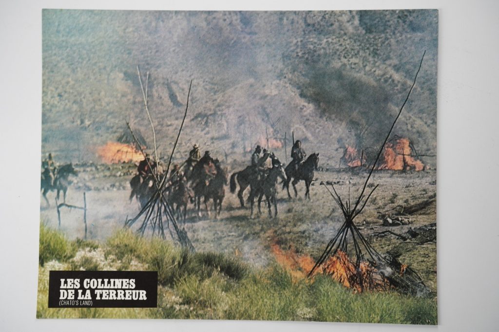 PHOTO Cinéma LOBBY CARDS Les Collines de la terreur (Chato's Land) 22X28cm 1970