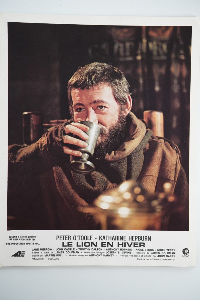 PHOTO Cinéma LOBBY CARDS Le Lion en hiver (The Lion in Winter) 24X30cm 1970
