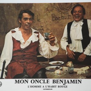 PHOTO Cinéma LOBBY CARDS mon oncle benjamin	22X28cm	1960 Jacques Brel