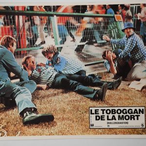 PHOTO Cinéma LOBBY CARDS LE TOBOGGAN DE LA MORT (ROLLERCOASTER) 1970 22X29cm