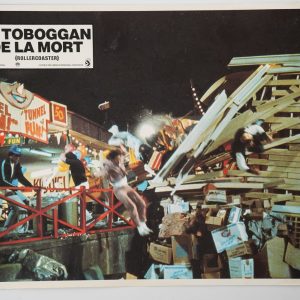 PHOTO Cinéma LOBBY CARDS LE TOBOGGAN DE LA MORT (ROLLERCOASTER) 1970 22X29cm