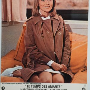 PHOTO Cinéma LOBBY CARDS Le temps des amants	23X28cm	1960 Faye Dunaway