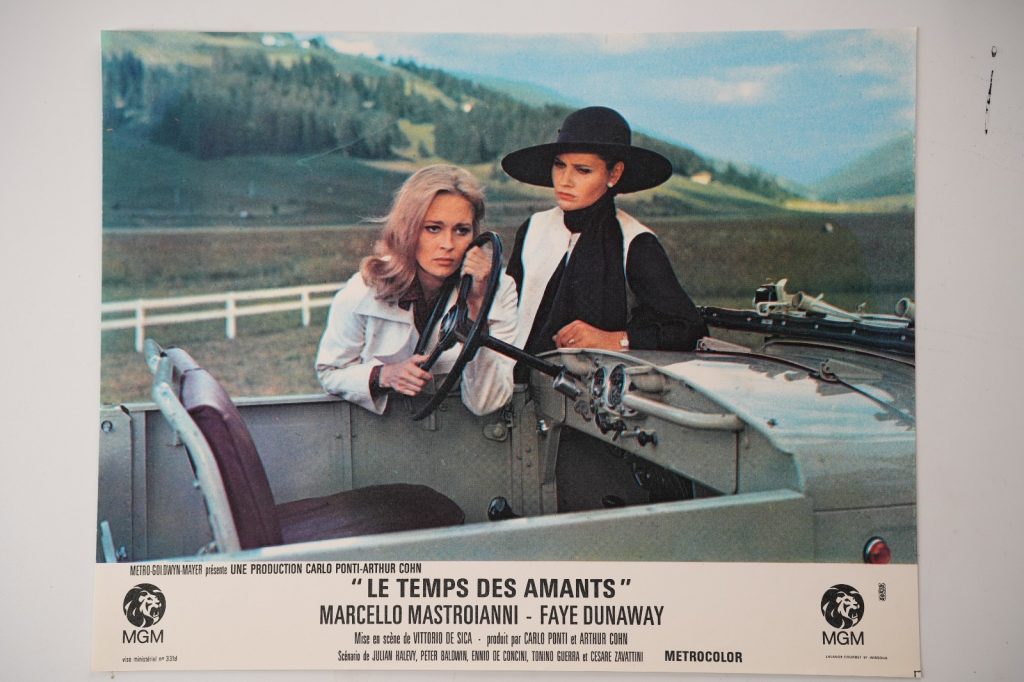 PHOTO Cinéma LOBBY CARDS Le temps des amants	23X28cm	1960 Faye Dunaway