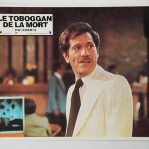 PHOTO Cinéma LOBBY CARDS LE TOBOGGAN DE LA MORT (ROLLERCOASTER) 1970 22X29cm