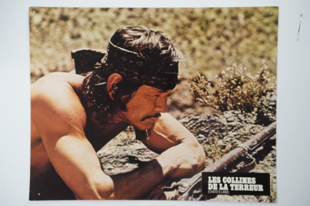 PHOTO Cinéma LOBBY CARDS Les Collines de la terreur (Chato's Land) 22X28cm 1970