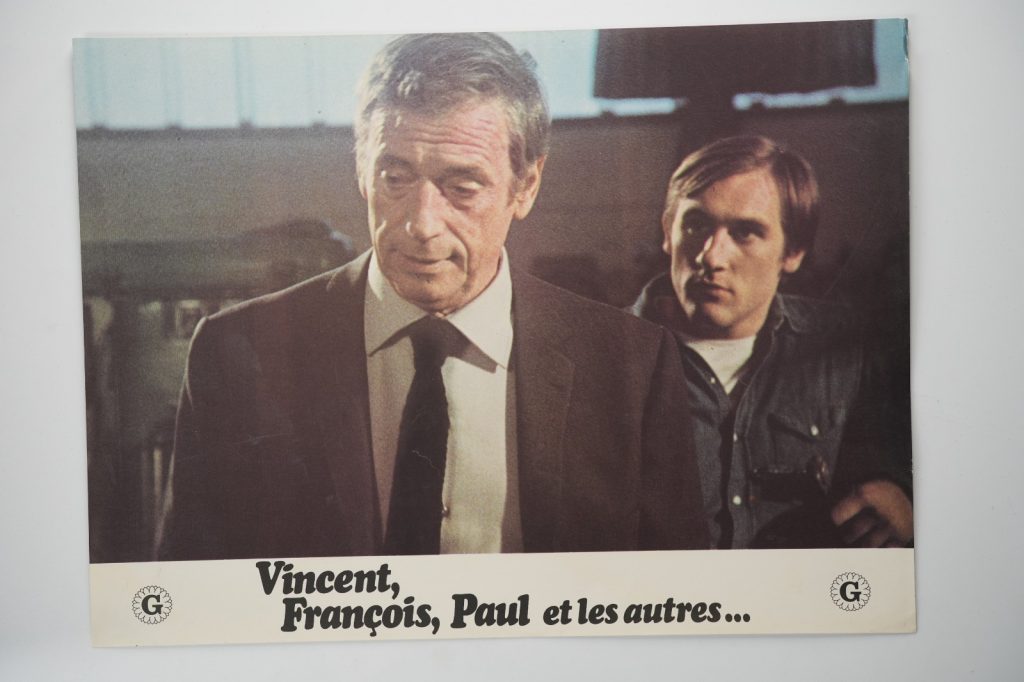 PHOTO Cinéma LOBBY CARDS Vincent, François, Paul et les autres 22X30cm 1970