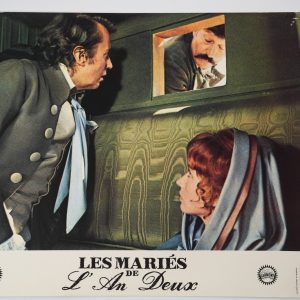 PHOTO Cinéma LOBBY CARDS Les mariés de l'an deux	22X28cm	1970 Marlène Jobert