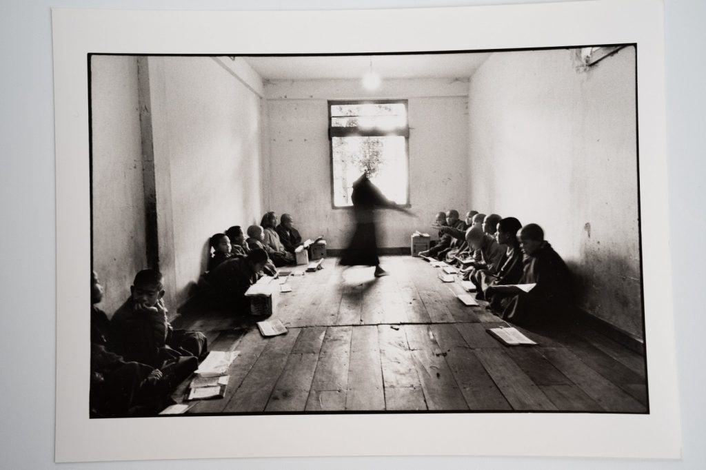 PHOTO ARGENTIQUE 1990' Olivier Culmann reportage en Chine 18X24cm NOIR ET BLANC