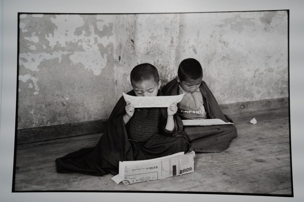 PHOTO ARGENTIQUE 1990' Olivier Culmann reportage en Chine 18X24cm NOIR ET BLANC