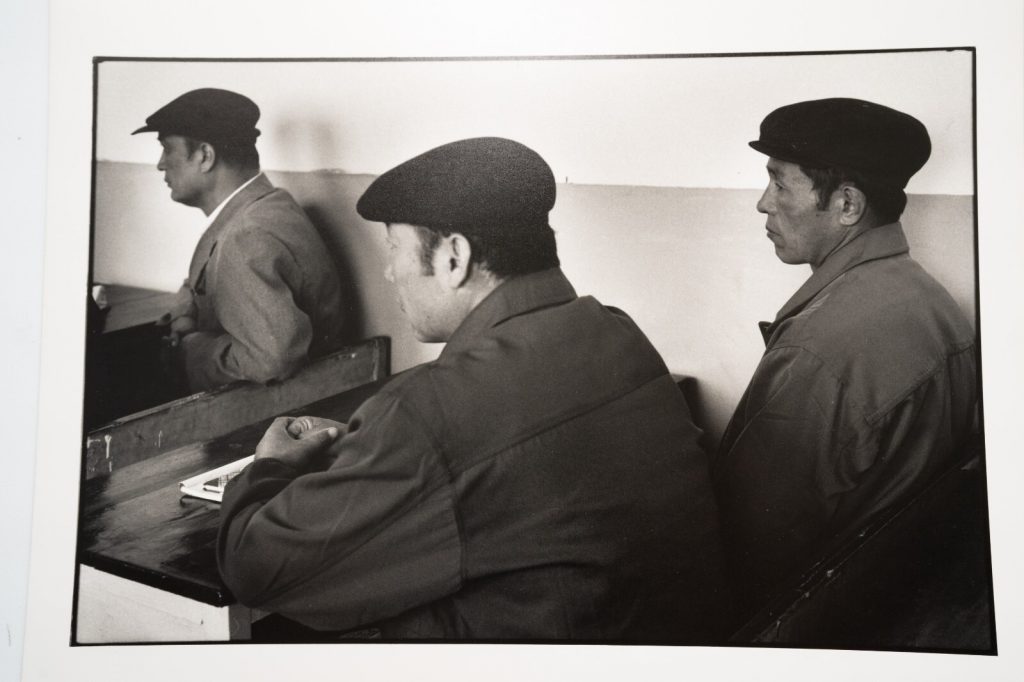 PHOTO ARGENTIQUE 1990' Olivier Culmann reportage en Chine 18X24cm NOIR ET BLANC
