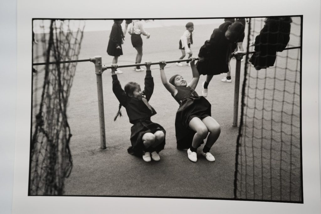 PHOTO Argentique reportage en Chine Enfant 18X24cm 1990 Olivier Culmann