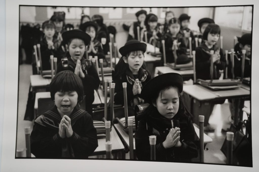 PHOTO Argentique reportage en Chine Enfant 18X24cm 1990 Olivier Culmann